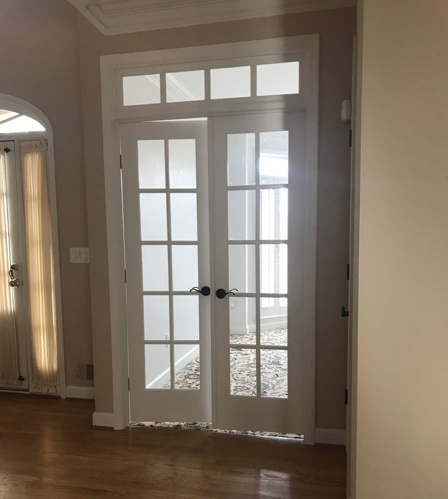French Door + Transom Installation with Home Depot || Me & Reegs