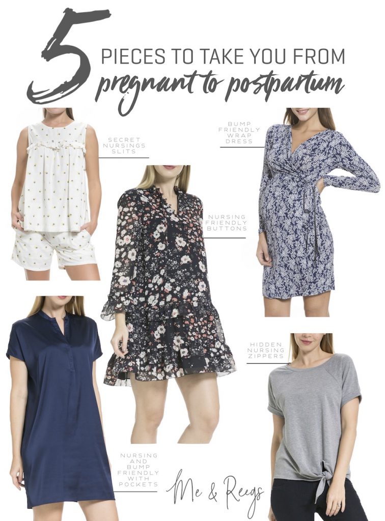 5-pieces-to-take-you-from-pregnant-to-postpartum-2-756x1024 More Than Maternity Clothes | Style For All Stages