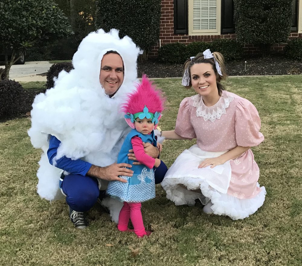 Trolls-Family-Costume-Bridgette-Poppy-Cloud-Guy-DIY-Halloween | Me and ...