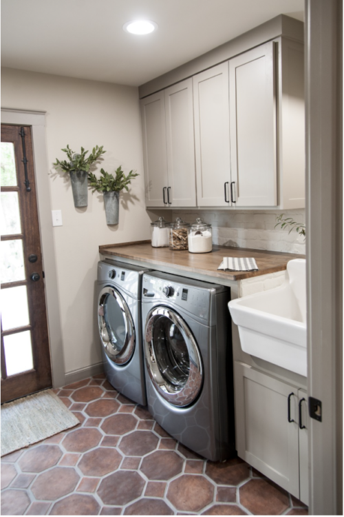 Laundry Room Inspiration Joanna Gaines Magnolia Fixer Upper 500x750 