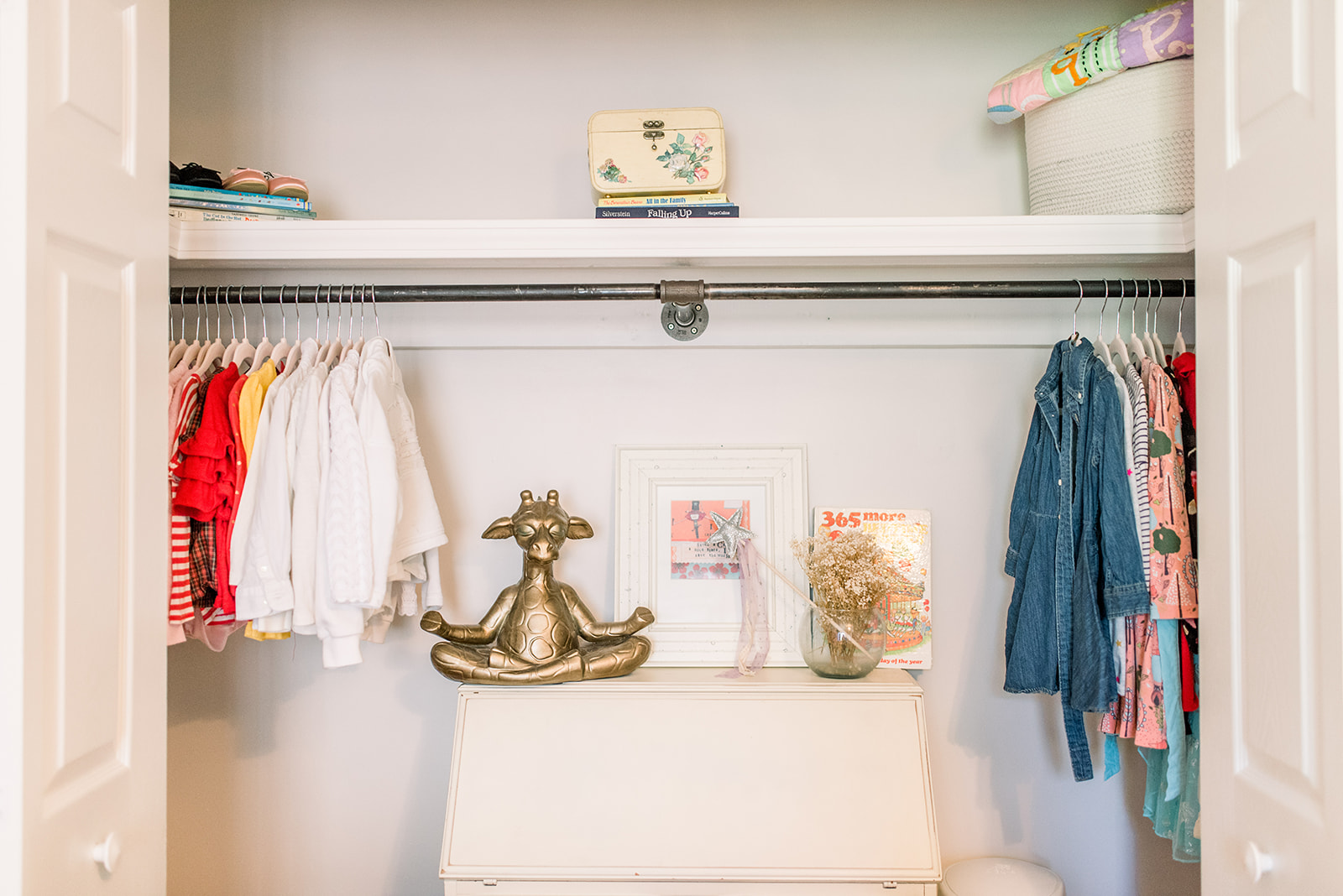 Closet Makeover Girls Room