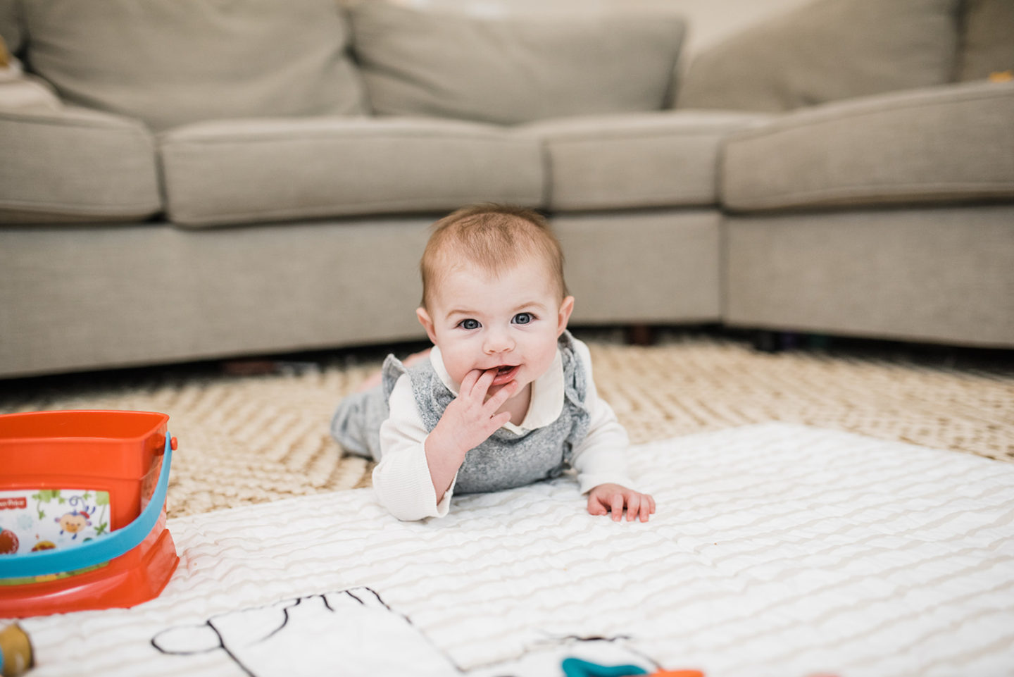 Pottery Barn Sectional Toddler Friendly Couch