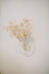 Simple Floating Vase Decor with Babys Breath