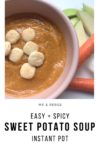 Sweet Potato Soup Recipe Vegan Instant Pot Dump