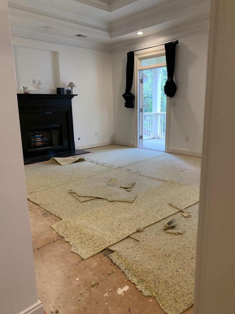 Carpet-Installation-Process Everything You Need to Know | Replacing Our Carpets