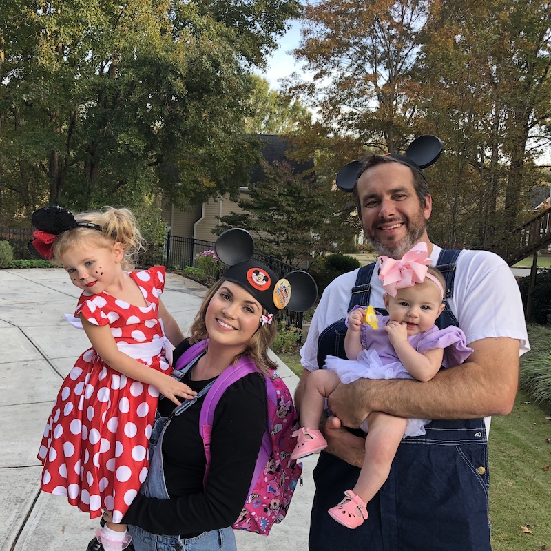 daisy duck and minnie mouse costume