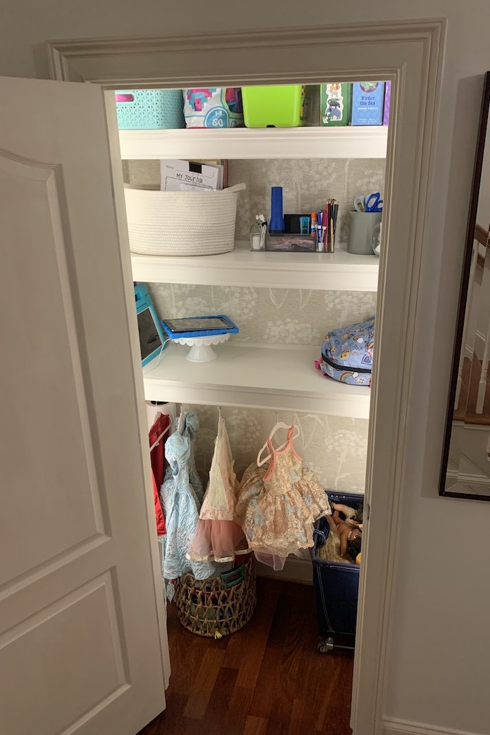 Toy-Closet-Make-Over-with-Lights-edited Closet Makeover | Toy + School Organization